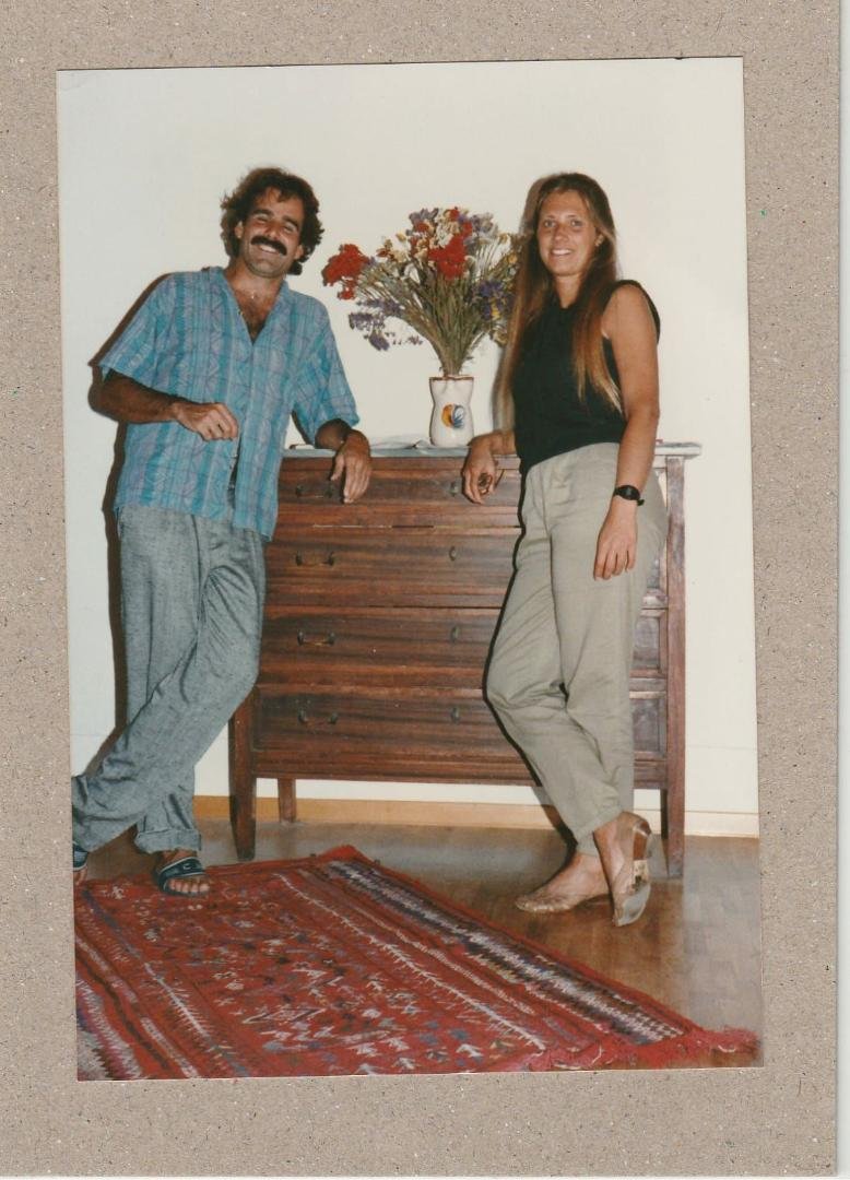 Florence, 1988 with Dennis O'Neill.