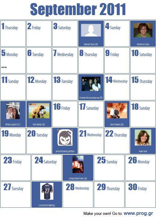 Thomas Daurio's album, My Calendar