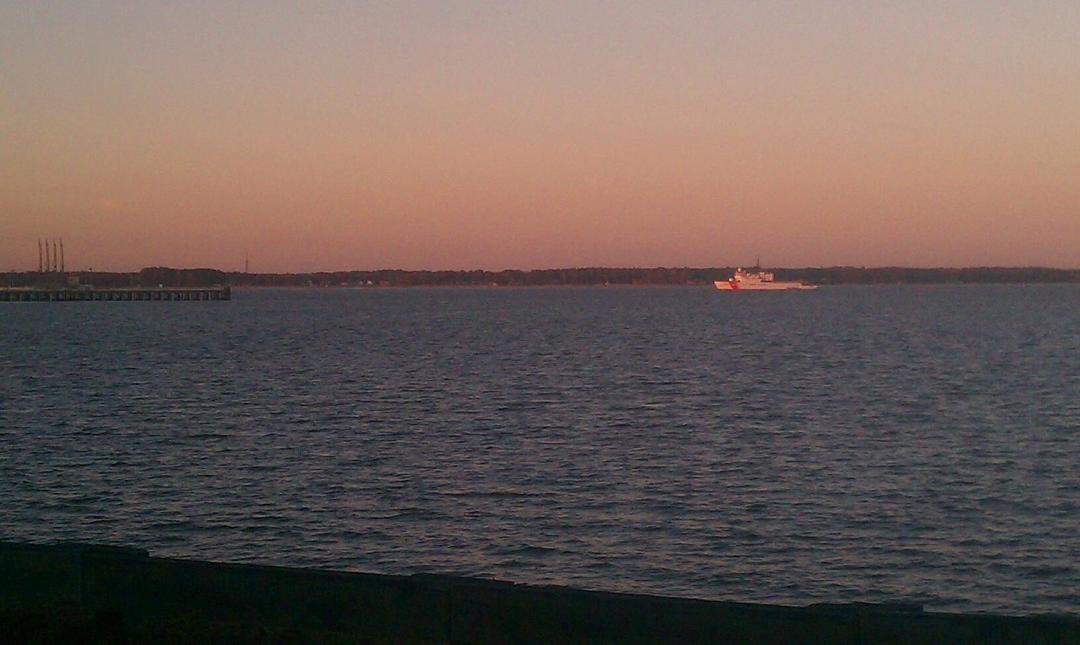 Welcome to Coast Guard Base, Yorktown VA. Your home for the next 48 hrs.