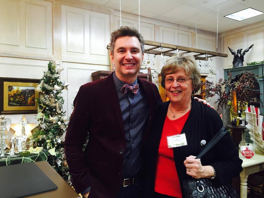 Barry and Linda attended a Christmas program with Travis Cottrell at the Billy Graham Cove