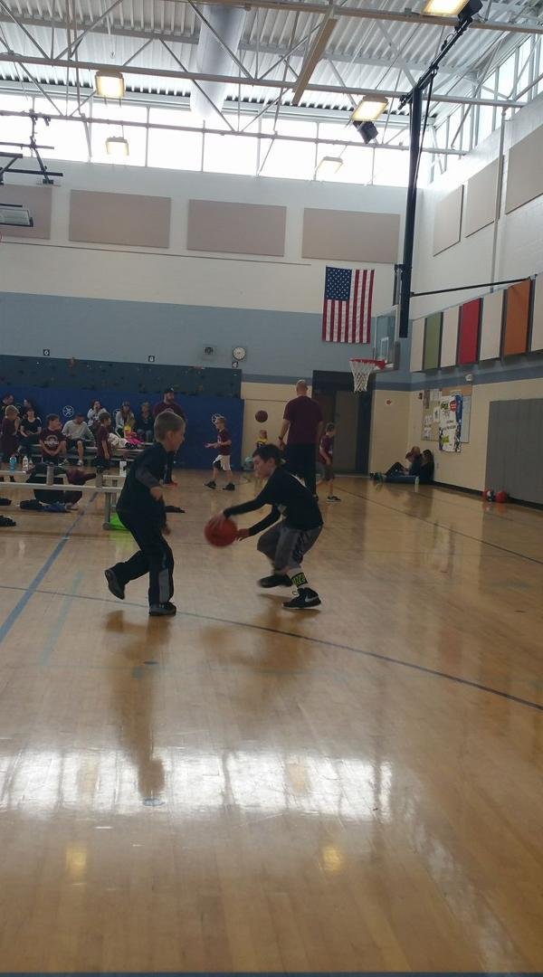 Last day for basketball.