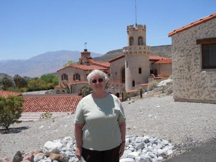 Karren - just before she was escorted into HER castle.