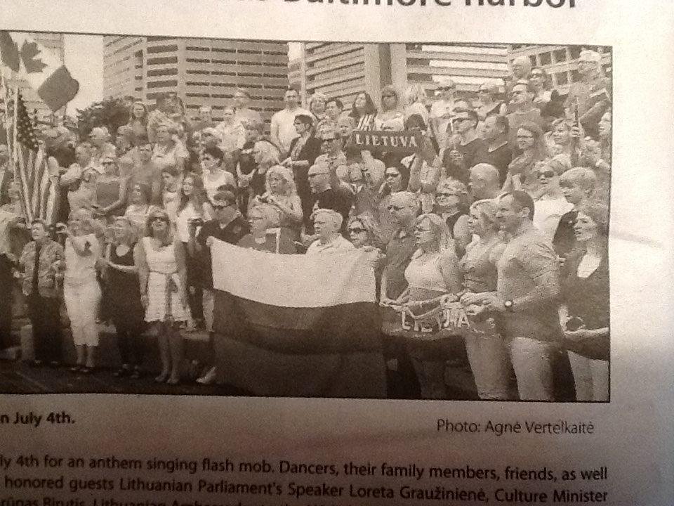 Thanks to Sigita and her banner, we have made it to Draugus News! Great coverage of a great event....and a fun family reunion🇺🇸🇱🇹🎉