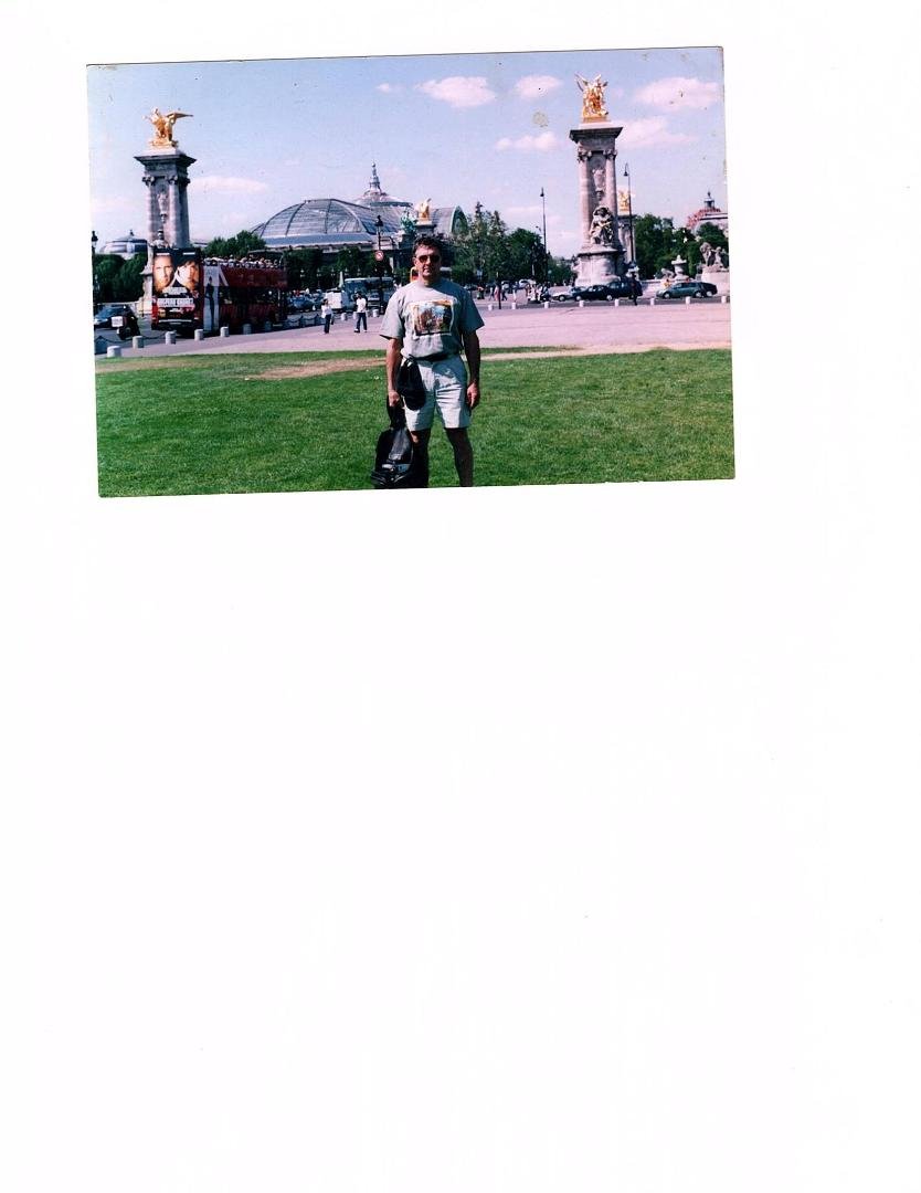 On my way to sit outside the Louvre with Beers and watch fat North Americans  waddle to McDonald's last year 2014. I generally stop by each year, but prefer Strasbourg Airport, and I generally workout of that area. No one e