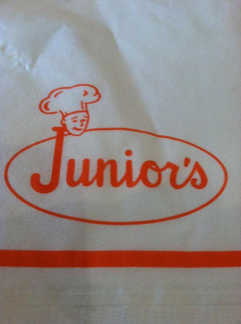 Lunch at Junior's with Donna before the play. Will I have the cheesecake?
