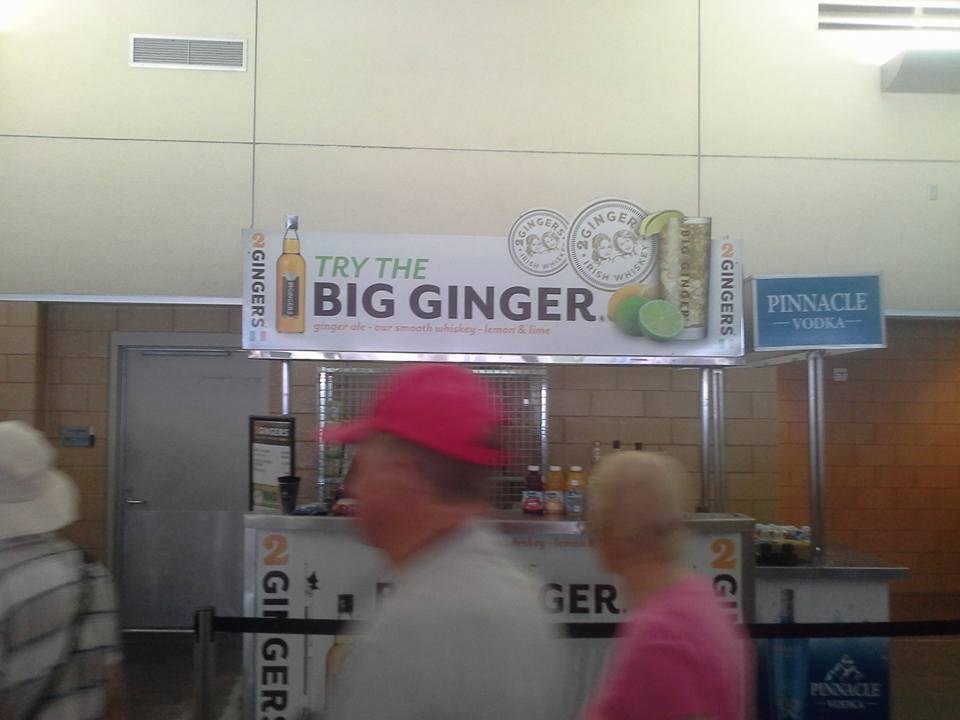 Carol Hirsch business is slow at the 2 Ginger Bar today without you at the Twins game