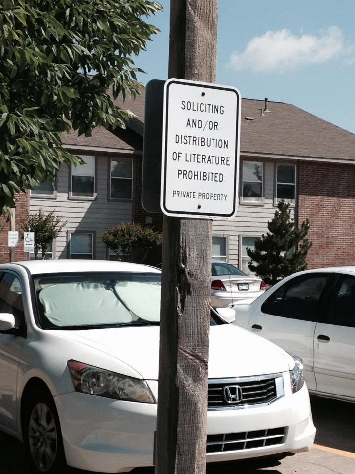 Mandy and I are out delivering books to some of our sites, pull into a parking spot to this!