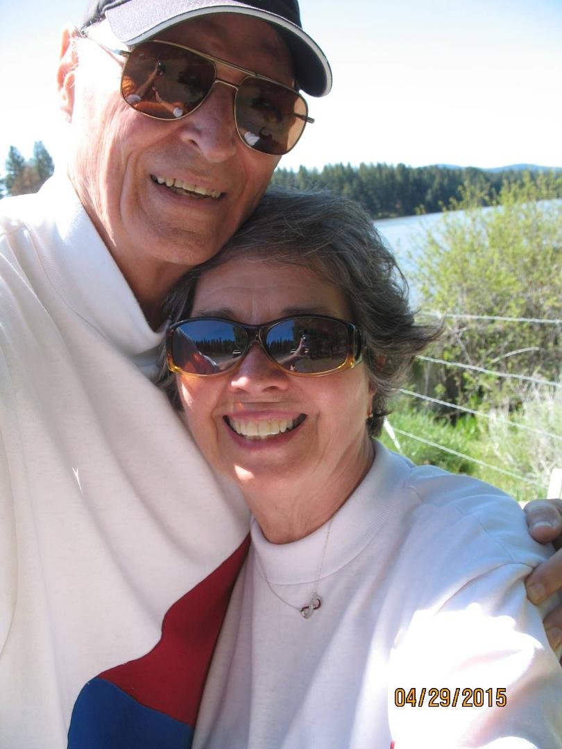 Dave and Darlene at Klamath River Crossing