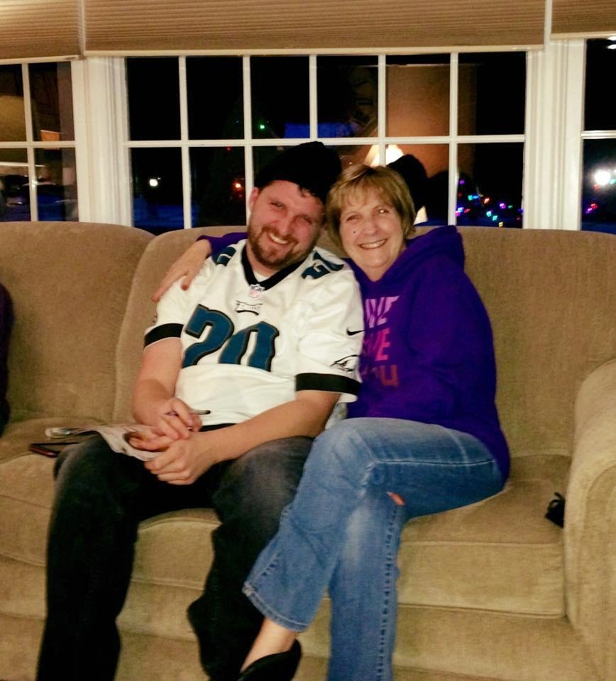 Bonnie and Jeff are waiting on our spaghetti dinner. All is well here in Oakland