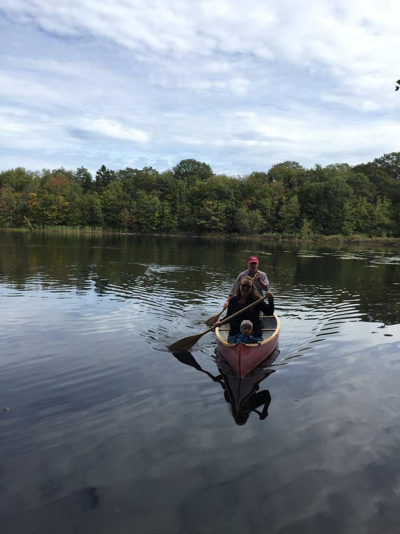 October 1, 2016 Paddle with daughter and grandson