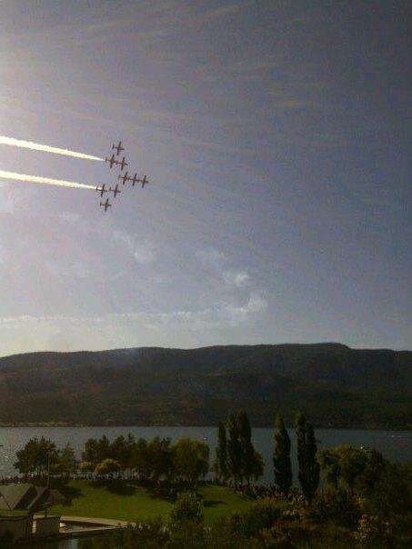 Snowbirds in Kelowna