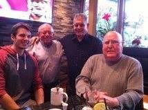 The cousins at the John B Pub