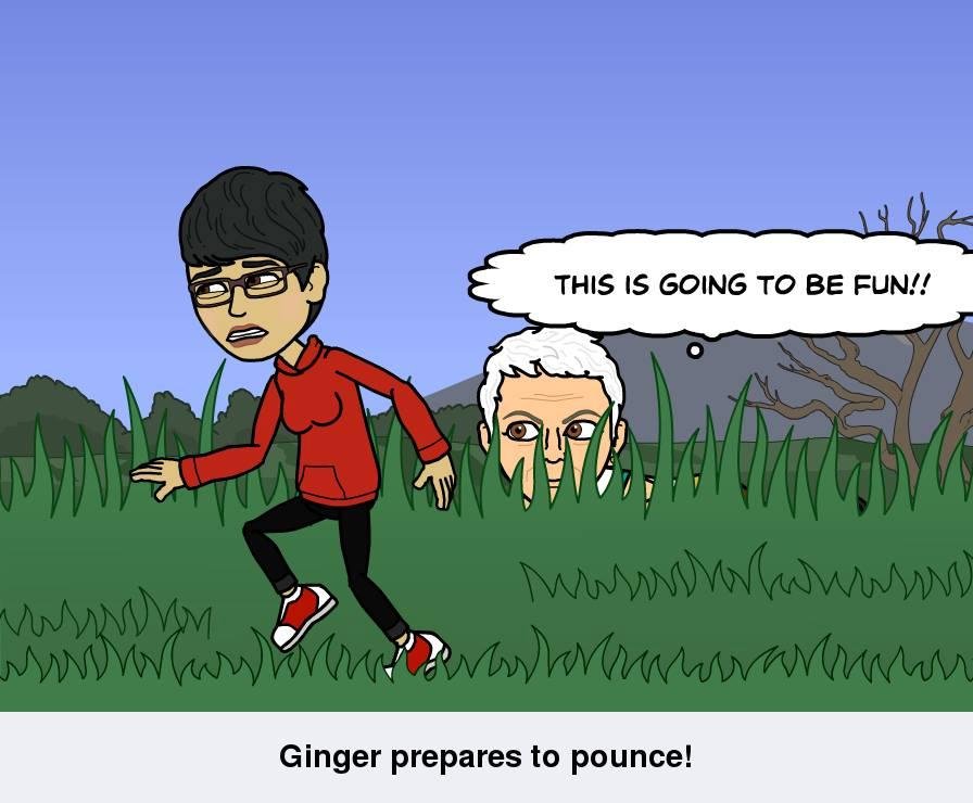 Ginger Wright's album, Bitstrips Photos