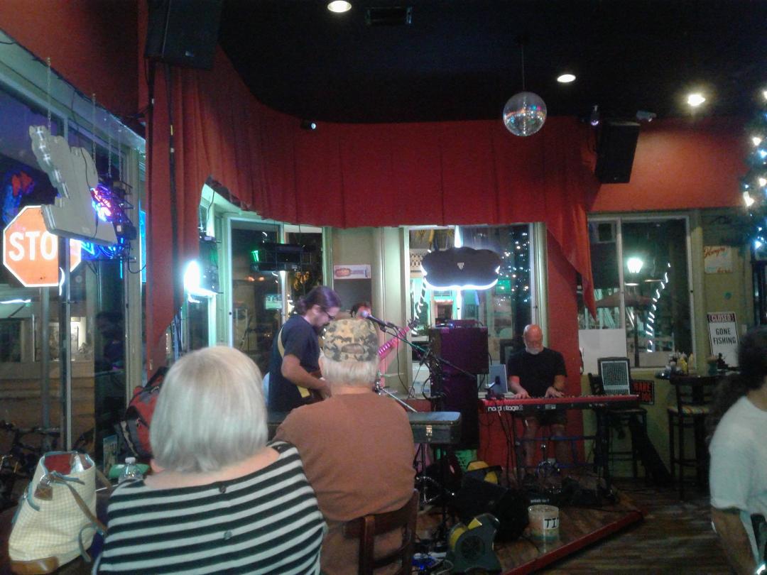 At Salty Angler band is hot