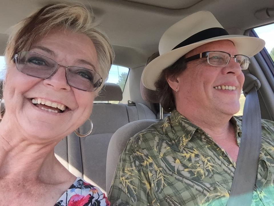 On our way to meet family for Fathers Day dinner. Thank you, Vance Bauer, Jim Kennedy and Lunden Espinoza!
Yes, we have decided to be "one of those couples who post all their minutiae on Facebook."