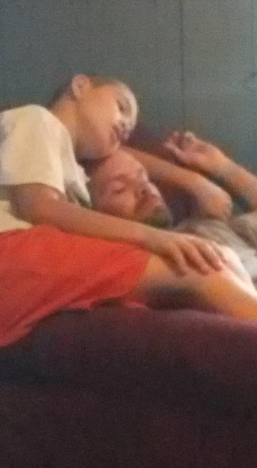 My baby boy and his baby boy  (chris and dylan)