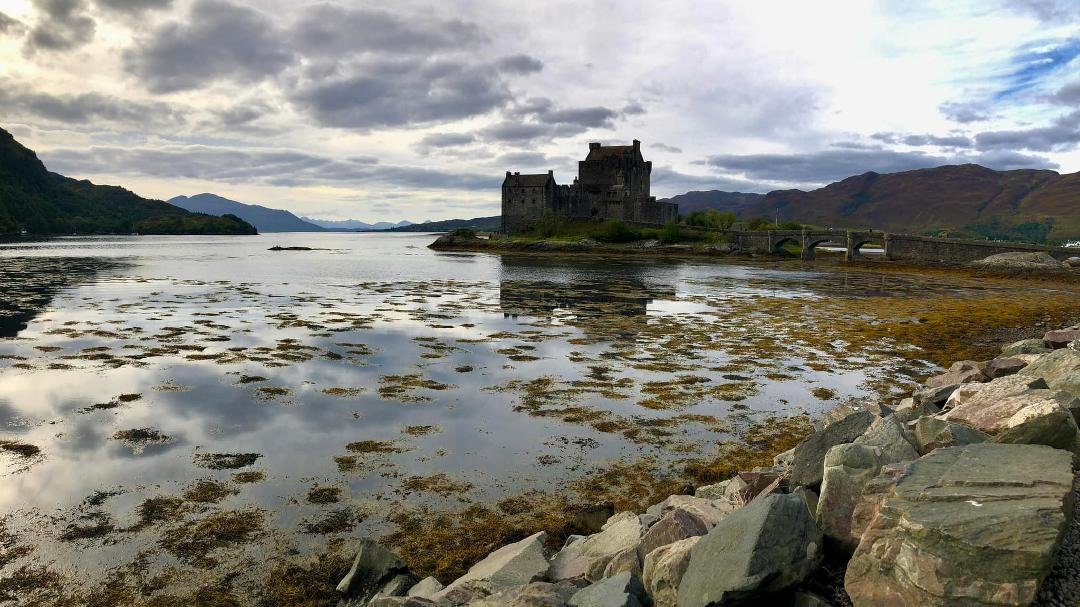 Eilean Donan Castle. We lost count of how many castles we saw in Scotland.
