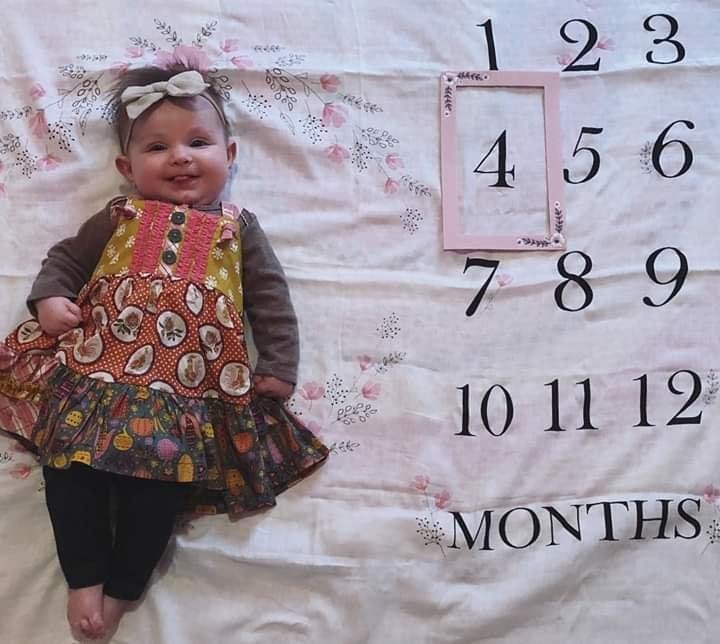 My G-granddaughter- Nova is 4 mos.old.