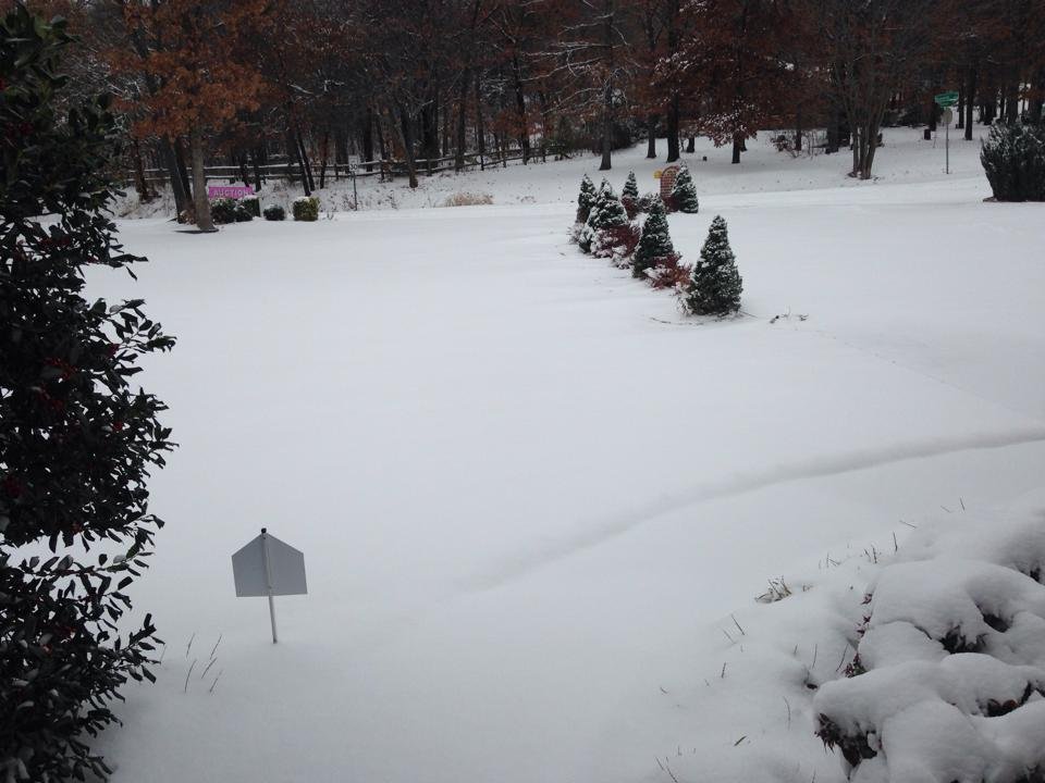 It is a little like winter here in Oklahoma