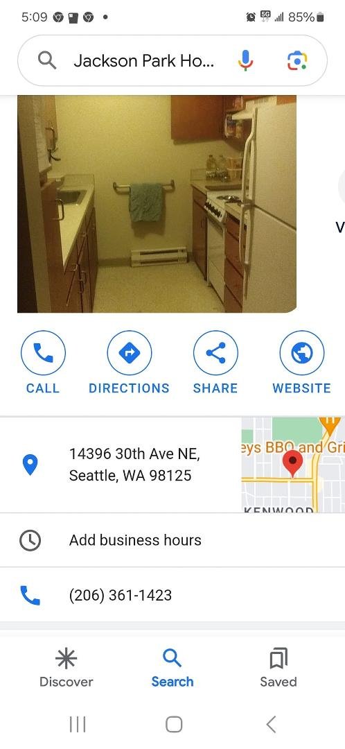 This is the kitchen I get.