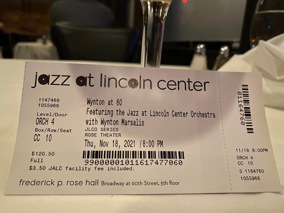 Happy Birthday, Wynton Marsalis! An extra early birthday present to myself! 🙃