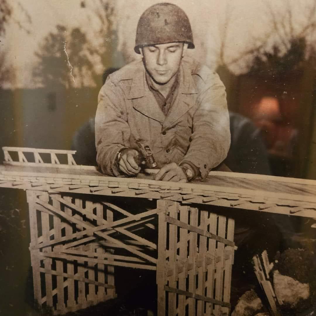 My personal hero, Sgt. Robert H Carter in France 1944.