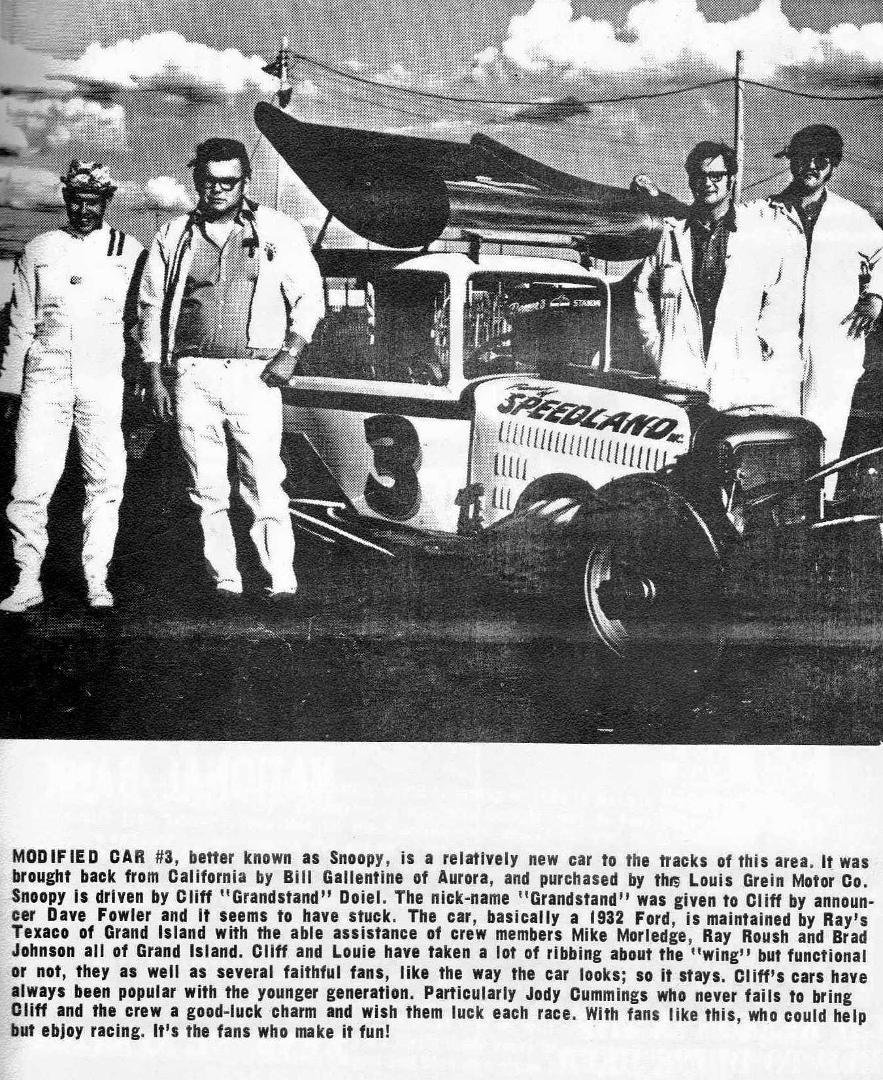 Cliff "Grandstand" Doyle
