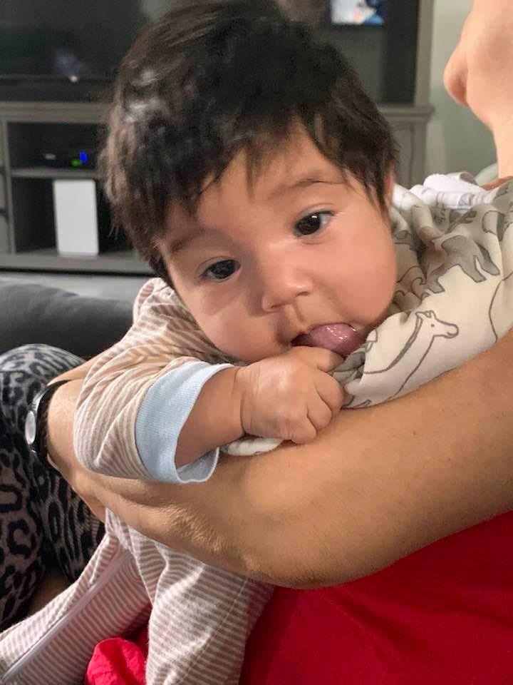 My precious great grandchild Bayla. She is growing so fast.