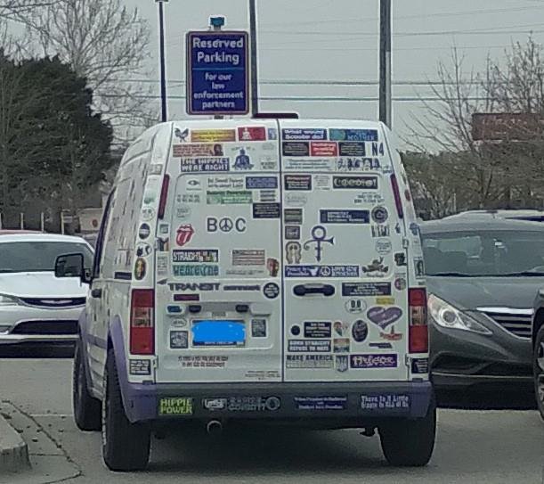 Only in Wally World would this vehicle be considered associated with Law Enforcement. 🙁