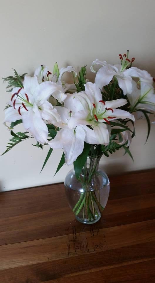 A wonderful thank you from my lovely daughter and son in law.