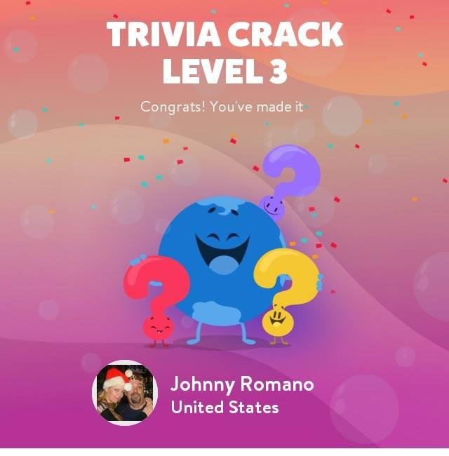 Johnny Romano's album, Trivia Crack Photos