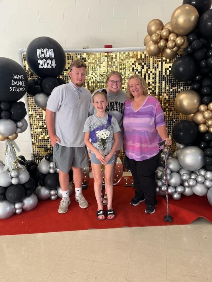 Granddaughter Reese had a dance recital today