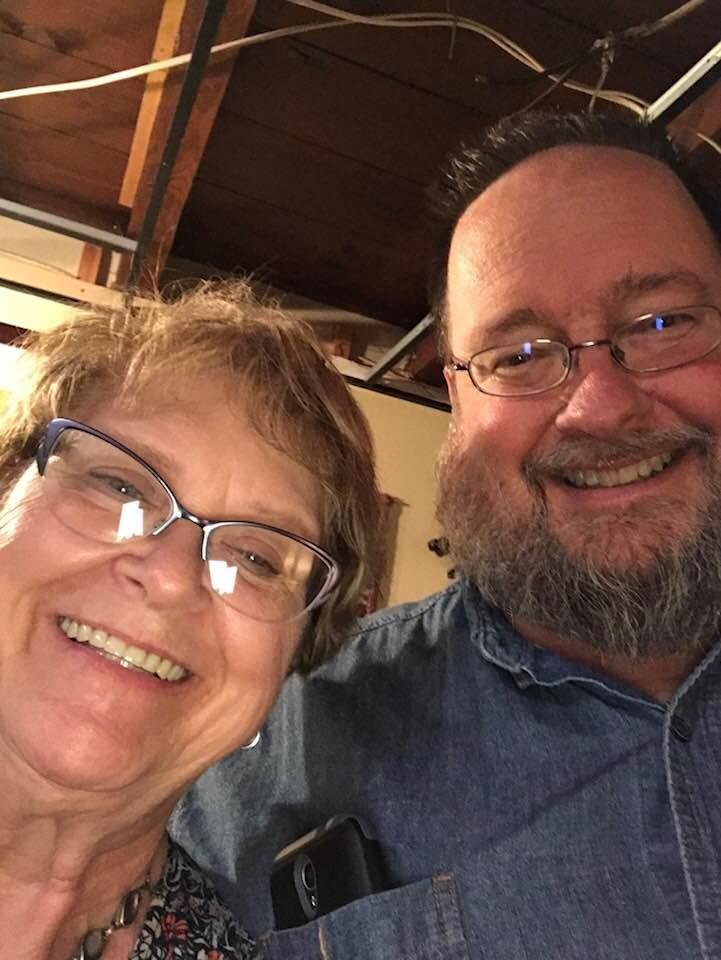 What a lovely evening! John Sandstrom and I did a lot of catching up with lots of laughter and good food prepared by John.