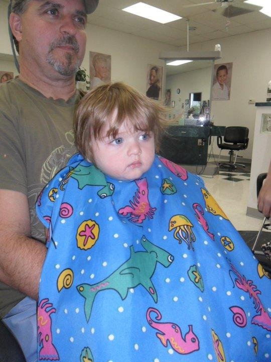 before hair-cut