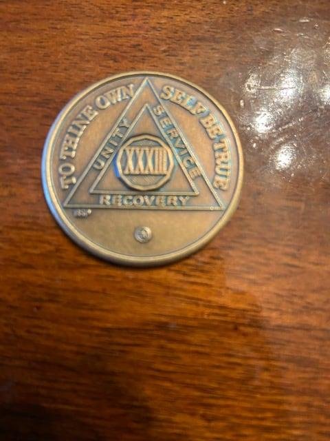 33 Years of sobriety