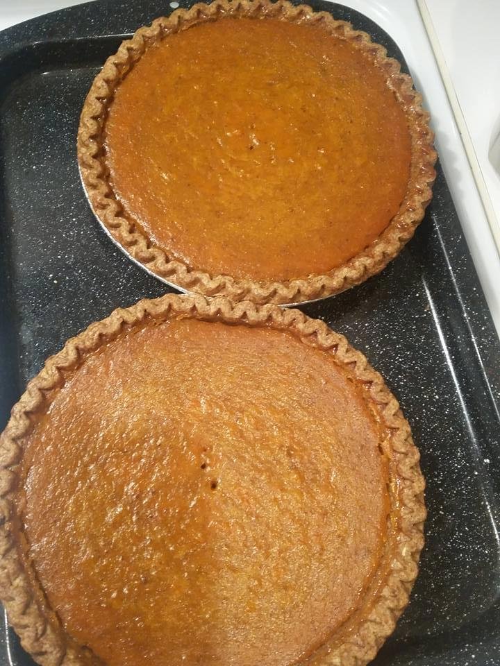 Jimmy's homemade sweet potato pies!
