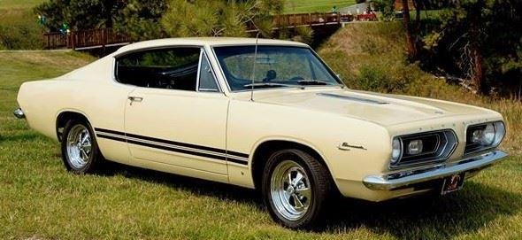 THE BARRACUDA TURNS  50 TODAY
BUILD DATE 11/29/66