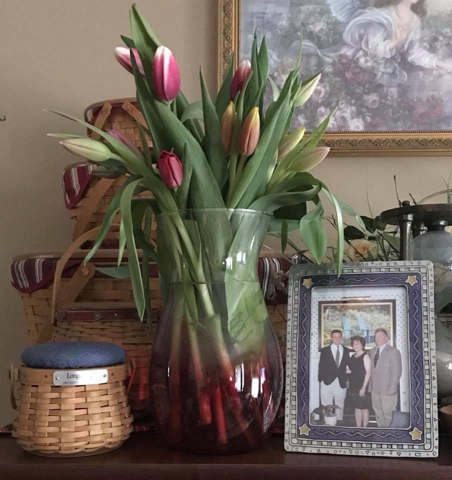 Thank you Barbara, Paul, & Jake for my beautiful birthday flowers. I can’t wait to watch them bloom. Love you so much.❤️🌷