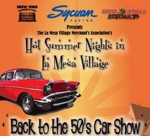 Golf and then a bite to eat at La Mesa Cruise Night on La Mesa Blvd