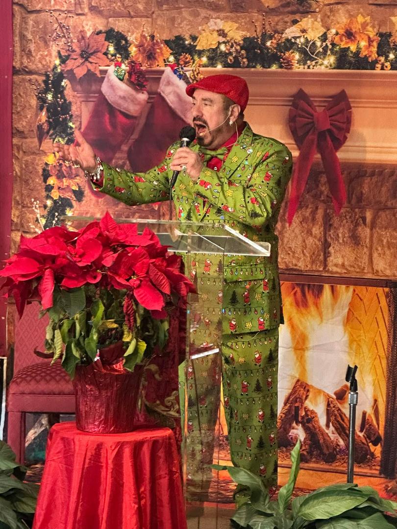 Blessed by Pastor Randy this Christmas season!