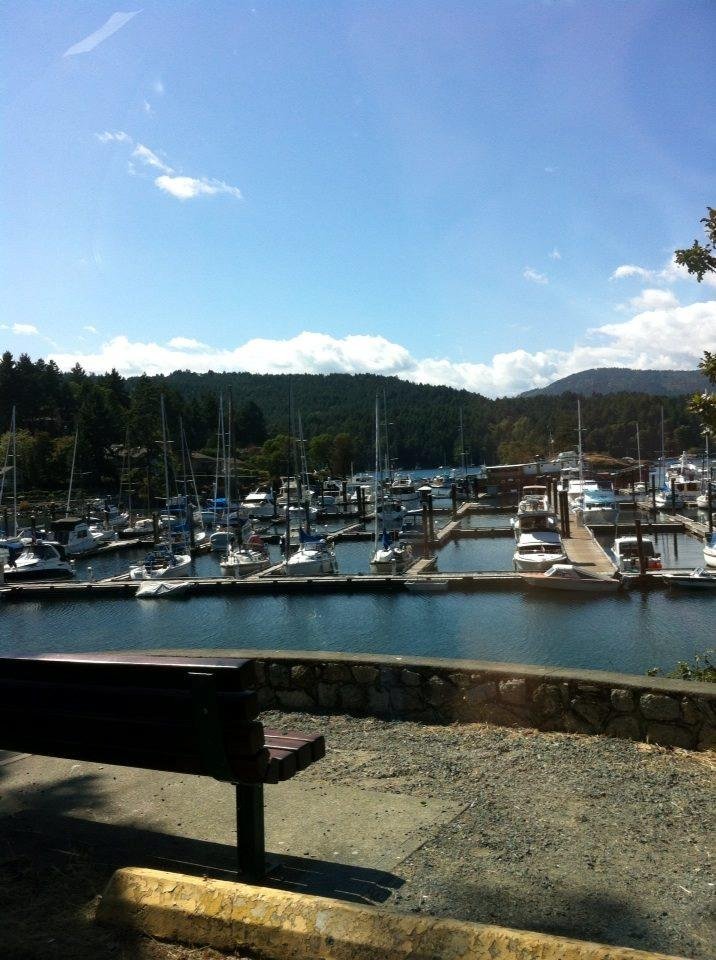 Good old Brentwood Bay, where I grew up.