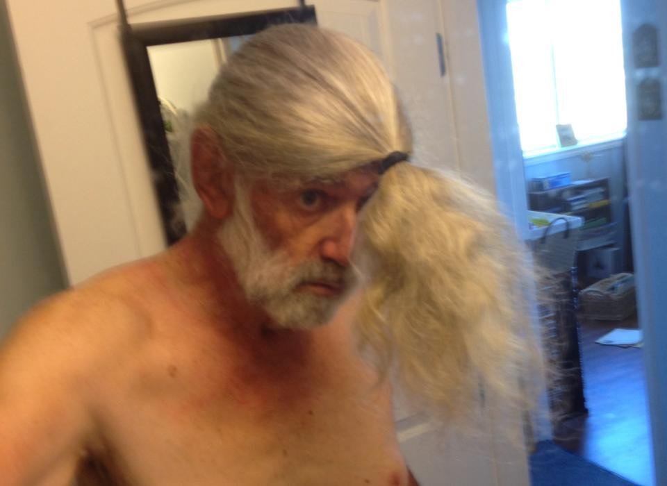 The ultimate comb-over! ;-)