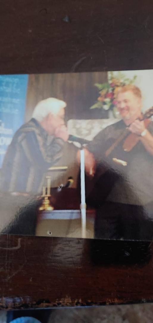 Thank you for your prayers now dad and Bill playing and singing together with all the Saints