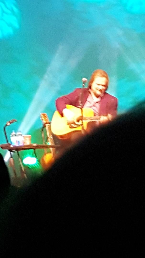 Last night at the Travis Tritt solo concert.