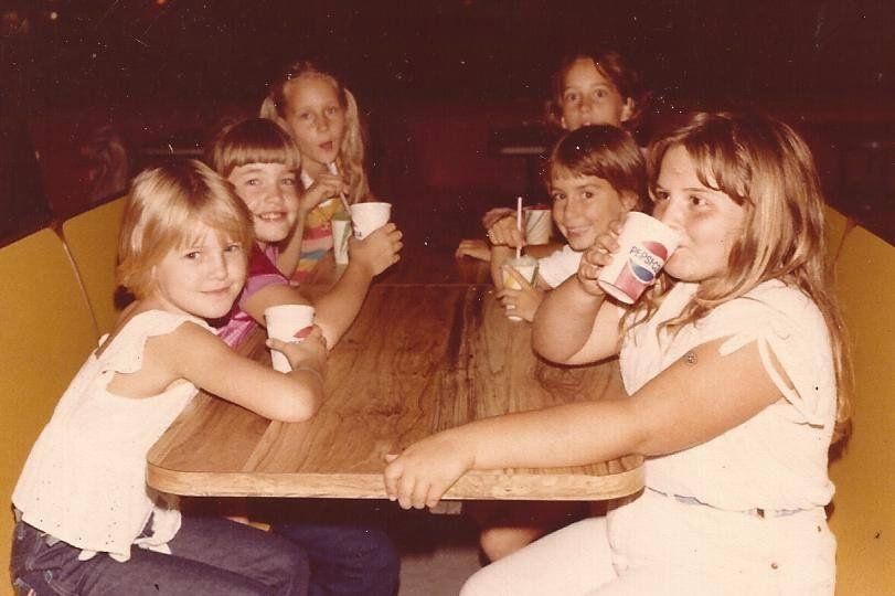 Here's one for Throw Back Thursday. Just found this picture. My 8th birthday party at the skating rink. Kathy Townsend and Jennifer Snyder Berg can kill me later. lol