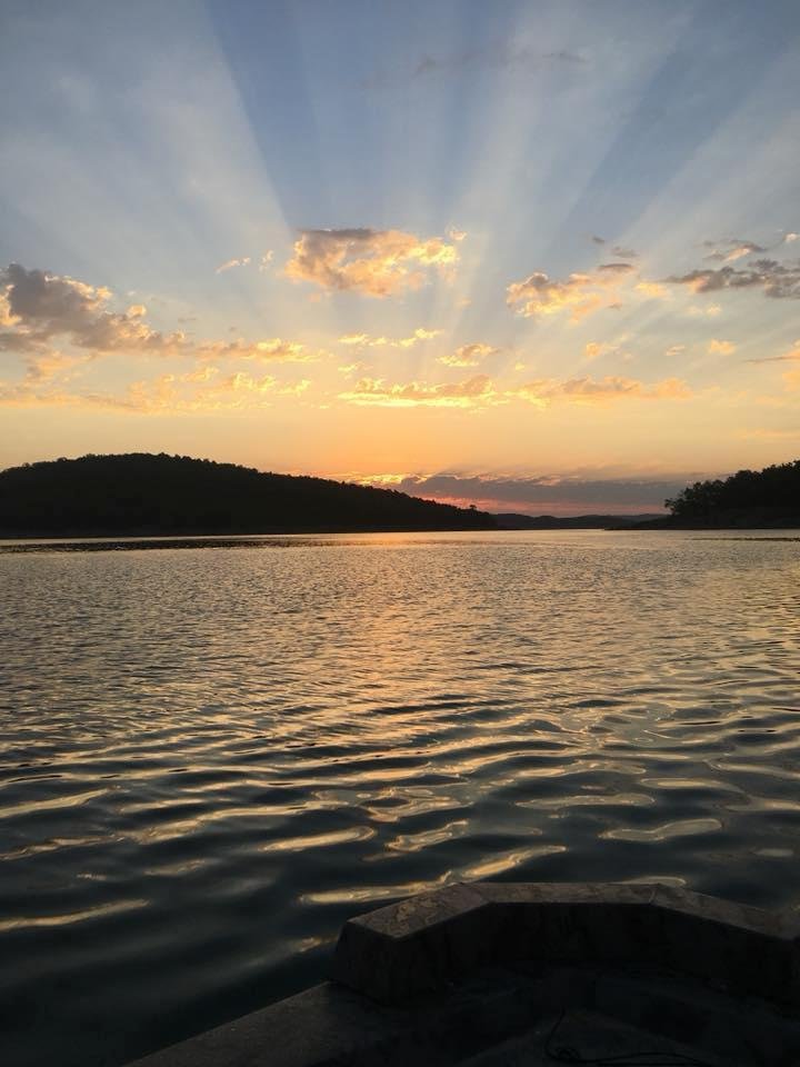Sunset on Lake Norfork last night, home sweet home!!
Just Breathe you Are Home!