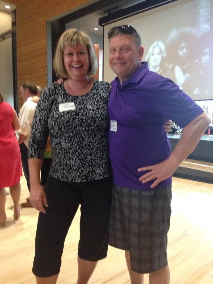 Had a great time at the Foss High School 40 year reunion last night! This is a friend who played on my brother Mike Anthony's state champion football team! This is Steve Lynch.