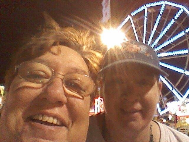 Jo and I at pima county fair!