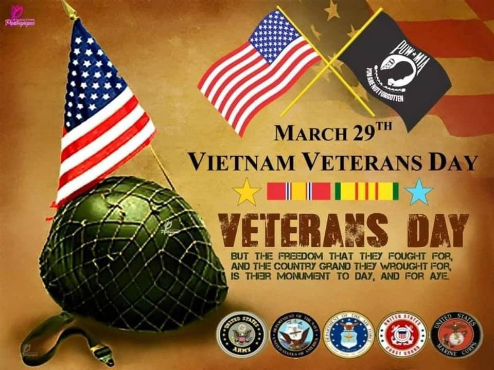Welcome Home my fellow Vietnam Veterans!