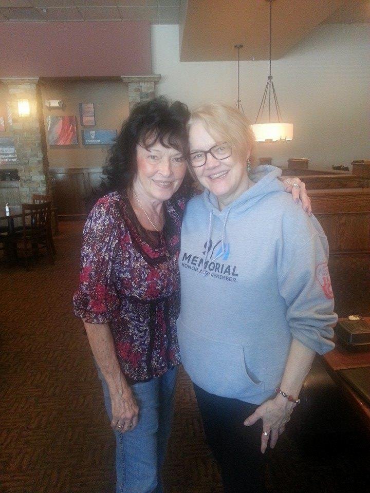 Missing our besties tracey and pattee